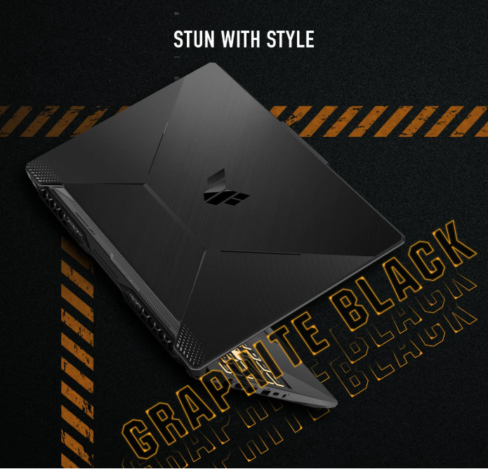 ASUS TUF Gaming A15, AMD Ryzen 7 7435HS Gaming Laptop(NVIDIA RTX 3050-4GB/60W TGP/16GB RAM/512GB SSD/FHD/15.6"/144Hz/RGB KB/48WHr/Windows 11//Graphite Black/2.30 Kg) FA506NCR-HN054W