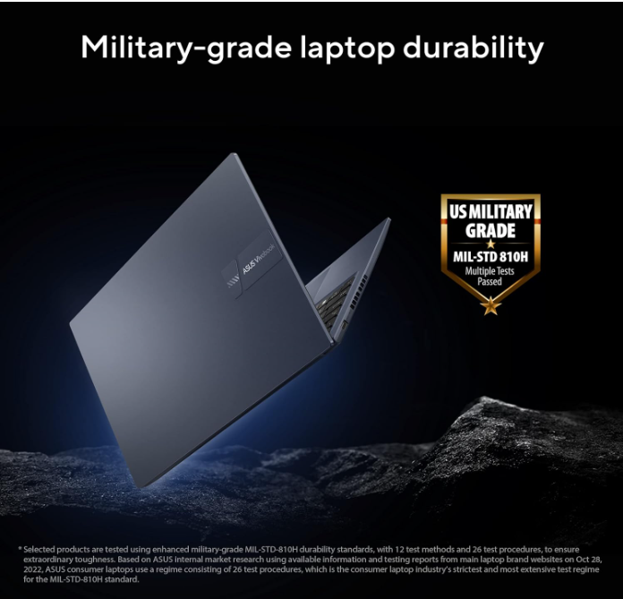 Asus Vivobook 15 (X1504VA-NJ2325WS) Laptop, 13th Gen i3-1315U/ 16 GB RAM/ 512 GB SSD/ 15.6 Inch FHD Screen/ Win 11 / Ms Office / Backlit Keyboard/ No Carry Bag/ Silver/ 1 Year Brand Warranty