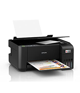 Epson Ecotank L3250 A4 Wi-Fi All-in-One Ink Tank Colour Printer Ink, Black