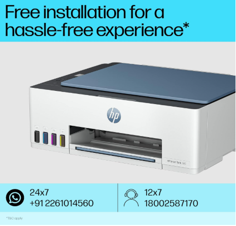 HP Smart Tank 585 All-in-One WiFi Colour Printer, White